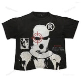 Printing Of Men's T-Shirt Blutosatire Billdog Cotton Oversized