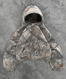 Vintage Hoodie Men Shi Loose Niche Zipper Hoodie Outside Wearing Handsome