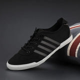 New Men's Shoes 2025 Spring Lace Casual Shoes Trend Fashion Canvas Shoes Men's