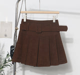 S-2XL Wicked Skirt Autumn And Winter New High-Waisted 100-Fold Skirt Anti-Light A Word Umbrella Skirt