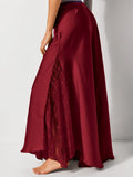 Spring And Summer New Hot Selling Temperament Elegant Lace Splicing Umbrella Skirt Half-Body Dress