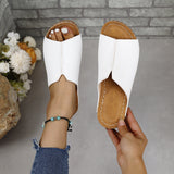 New Large-Size Women's Shoes Sandals Comfortable Slope And Slippers