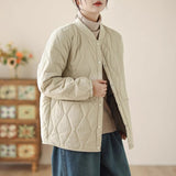 Down Cotton Coat Women's Coat Winter Loose Thin Cotton Robes New Women's Clothing Short-Term Warm Cotton
