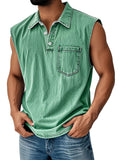 Explosion Of Sleeveless T-Shirts For Young Men's Leisure Trend To Open The Door To