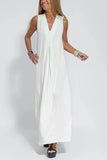 New Solid Color Jacket V-Neck Dress Cardigan Jacket Suit For