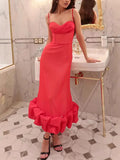 Women's Solid Color Swing With Dress Body Quality Dress Dress