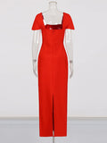Design-Sensitive Dress Women's 2025 Spring New Fashion Water Drill Splicing High-End Sense Of The Body Bag