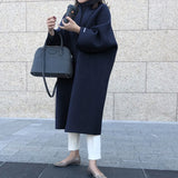 Women's Clothing 2025 Autumn And Winter New Coat Temperament Commuter Solid Color Korean Version Of The Loose