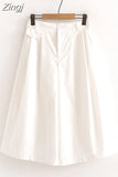 Women Summer Shorts Skirts Solid Elastic Waist Loose Casual Elegant Cotton Wide Leg Pants Korean Style Girls Midi