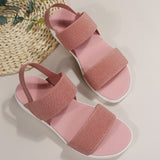 New Large-Size Women's Shoes Casual Fish Mouth Casual Cool And Drag Summer Women's