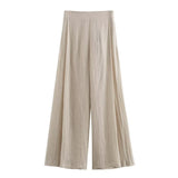 Women's 2025 Summer New Chinese Elegant Vintage V-Necked Pants