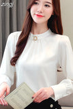 Mujer De Moda 2023 Chiffon Womens Tops and Blouses Long Sleeve Feminina Women Shirts Tops Fashion Shirt