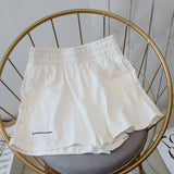 Zingj Sweatpants Women's 2024 Summer New Casual Shorts Show Thin And Versatile High-Waisted Pants Women's Hot