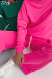 Two Piece Set Women with Pants Female Tracksuit Oversized Sweatshirt Cotton Casual Classic Women's Two-piece Suit