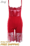 Lace Playsuits Sexy Backless Party Club Short Romper Womens Jumpsuits Sleeveless Body Mujer