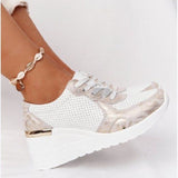 Flat-Bottomed Casual Shoes In The Autumn Of 2025 New Thick Bottom Slope And Old Dad Shoes With Slopes And Sneakers For