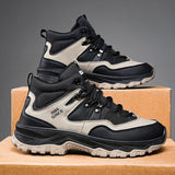 Men's Shoes Autumn 2025 New Ride Sports To Help Outdoor Retro Mountaineering Thick Bottom Anti-Slip Wear Short