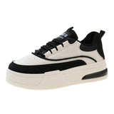 Small White Shoes Women 2025 Autumn New Casual Fashion Thick-Sed Loose Pastry Plate Shoes Trendy Round Head With