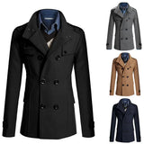 Sales Of New Men's Hair Coat In The Long Middle Of The Men's Coat