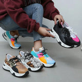 Single-Shoe Women's Shoes Spring And Autumn High-End Thick-Soled Old-Sight Old Shoes With Casual Sports