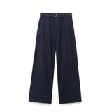 Women's Clothing INS Explosive Fashion Casual Bow With Denim Shirt +