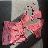 New Summer Small Freshness In Wind Three-Piece Swimsuit Bikini