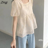 Women Pure Color Sweet Style Loose Design Autumn Student Dating Simple Mujer Schoolgirl Ulzzang All-match Hot Sale