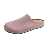 Slippers Women Wear 2025 Spring Explosion Of Thick Soles Of Lazy Shoes Retro Bag Head Half