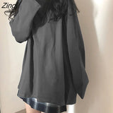 T-shirts Women Chic Candy Color Long Sleeve Solid Basic Fall Ladies Tops Korean Trendy Femme Tees O-Neck Футболка Simple
