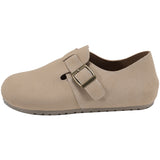 Birken Shoes Women Spring And Autumn New Super Fire In Women's Shoes One Foot Pedal Bean Shoes Bread Ugly Single