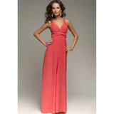 Cross-Back Sexy Tie Dress Long Dress