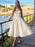 High-End Women's New Sexy Sling Dress Dress High-End Temperament Banquet Dress Dress Dress