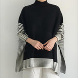 Knitted Shawl Thicken Sweater In Autumn/Winter 2025 To Keep Warm Wool Mantle Japanese And Korean Temperament Coat