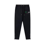 Rainbow Gradient Letter Tiger Head Printing Ins Trendy Sweater Trousers Jogging