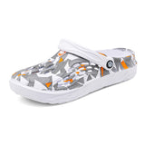 Summer New Anti-Slip Beach Shoes Word Drag Men's Cool Slippers Men's Hole Shoes Bao Men's