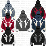 Double Hat Unique Design Hoodie Autumn And Winter New Men's And Women's Same Loose Y2K