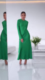 Zingj 2023 The New Solid Color Leisure Home Slim Slim Dress Woman-Outfit