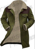 Autumn And Winter Men's Coat Velvet Jacket Multi-Pocket Coat 11-Colored