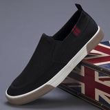 Summer New Men's Shoes Korean Version Of The Trendy Shoes Breathable Canvas Shoes One Foot Lazy Shoes Casual Shoes Breathable Board