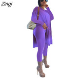 Two Piece Sets Women Summer Casual Loose Pullover Top And Pants Set Plus Clothing Matching Set