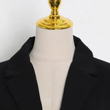 Zingj Small Suit Thin Style 2024 Summer New Korean Version Fashion V Collar Diamond Advanced Sense Suit Hollow Out