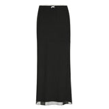 Point Print Mesh Bagted Hip Dress Girl 2025 Summer Hottie Sexy Mid-Summer Skirt New Half-Dress