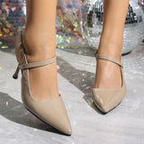 Banquet Women's Shoes Sexy Pedices Slim Thin Heel High-Heeled High-Shoes High-Shoe High-Heeled
