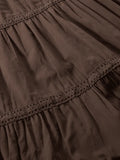 Vintage Tiered Midi Skirt- Outfit