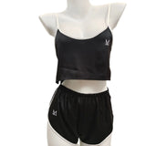 New Pure Windy Pajamas Women's High-Grade Ice Slings Shorts Sports Suit Homewear Spring And