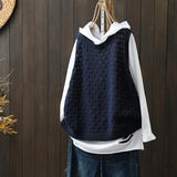 Knitted Vest Vest Women's Jacket 2025 New Loose Leisure Vest Women's Fashion Women's Spring And