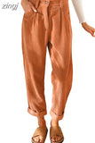 Autumn and Winter Wide Leg Pants Loose Fashion Women High Waist Casual Corduroy Pants Straight Trousers Joggers