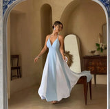 Women's Clothing Pure Color Sling With Sexy Temperament Fashion Dress In Summer