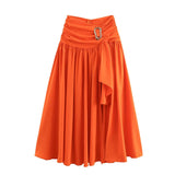 Explosive Women's Exotic Style Tective Chest Long Sleeve Dress Half-Dress