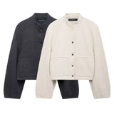 2025 Fashion Puplage Short Pilot Jacket Women's